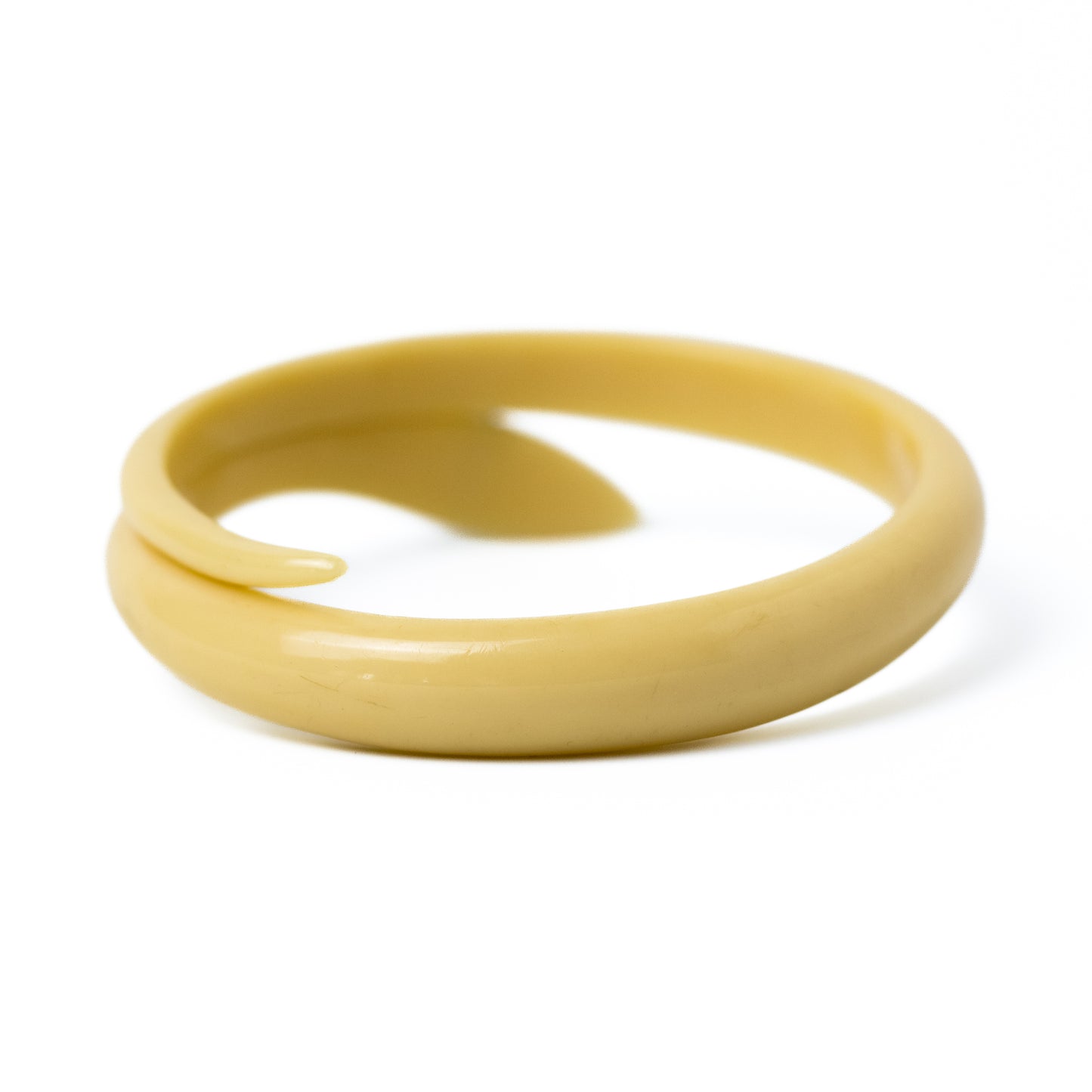 Celluloid Snake Bangle from 1920s Art Deco Era