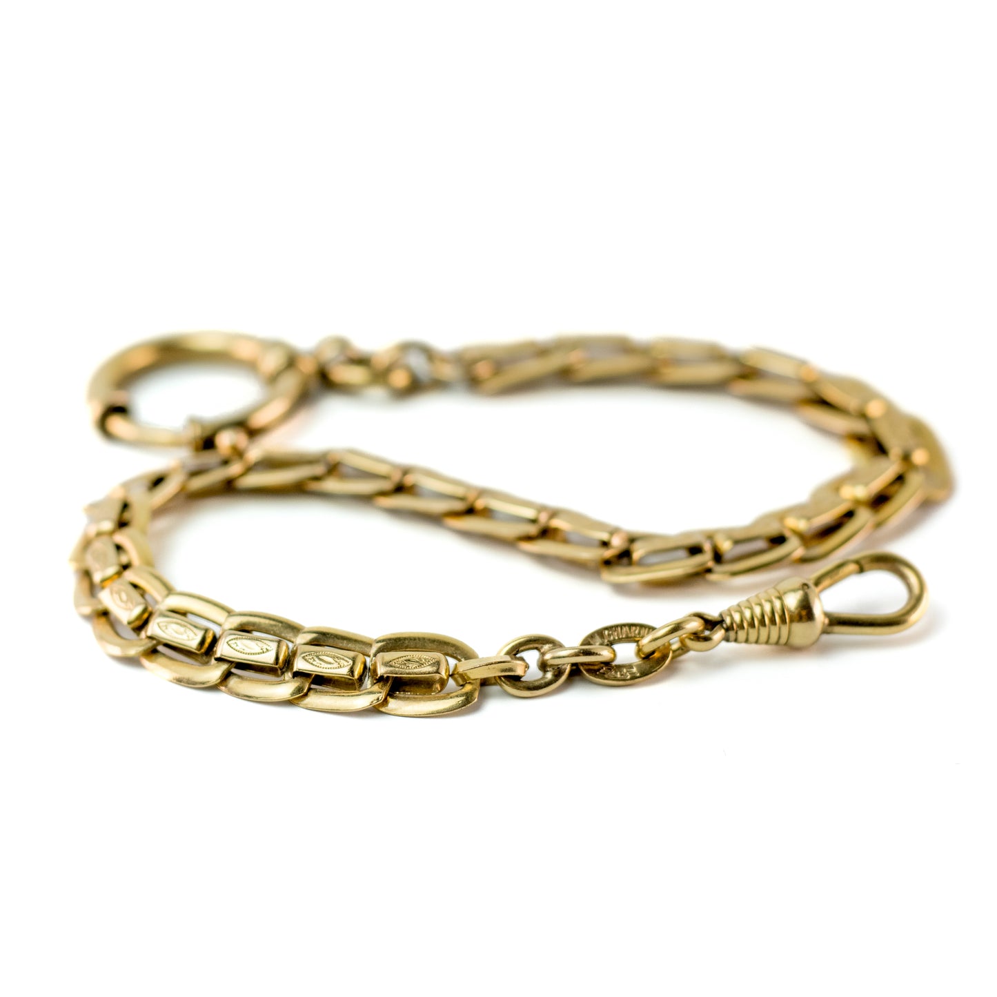 Antique Charnier SP Watch Chain With Subtle Ornament