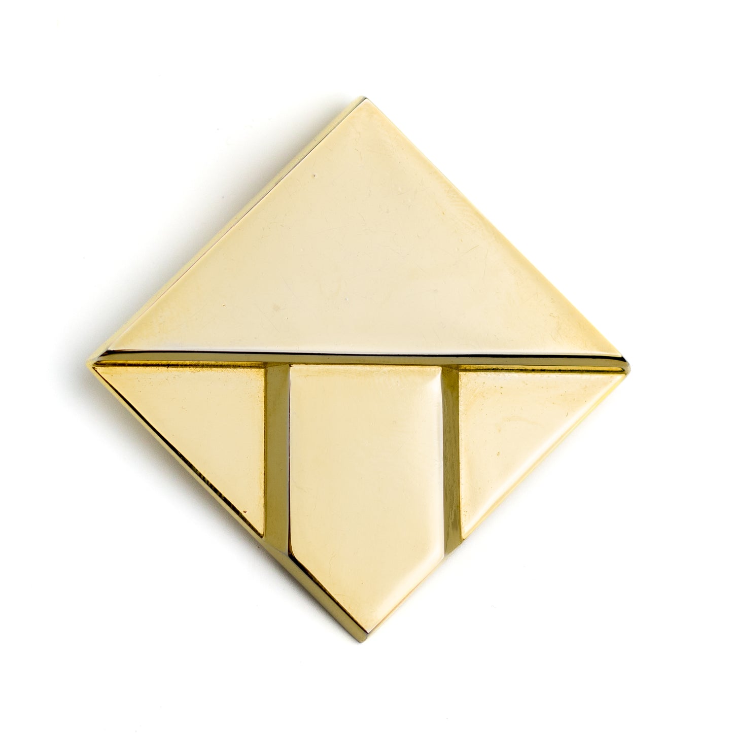 Karl Lagerfeld 1980s KL Homme Vintage Brooch