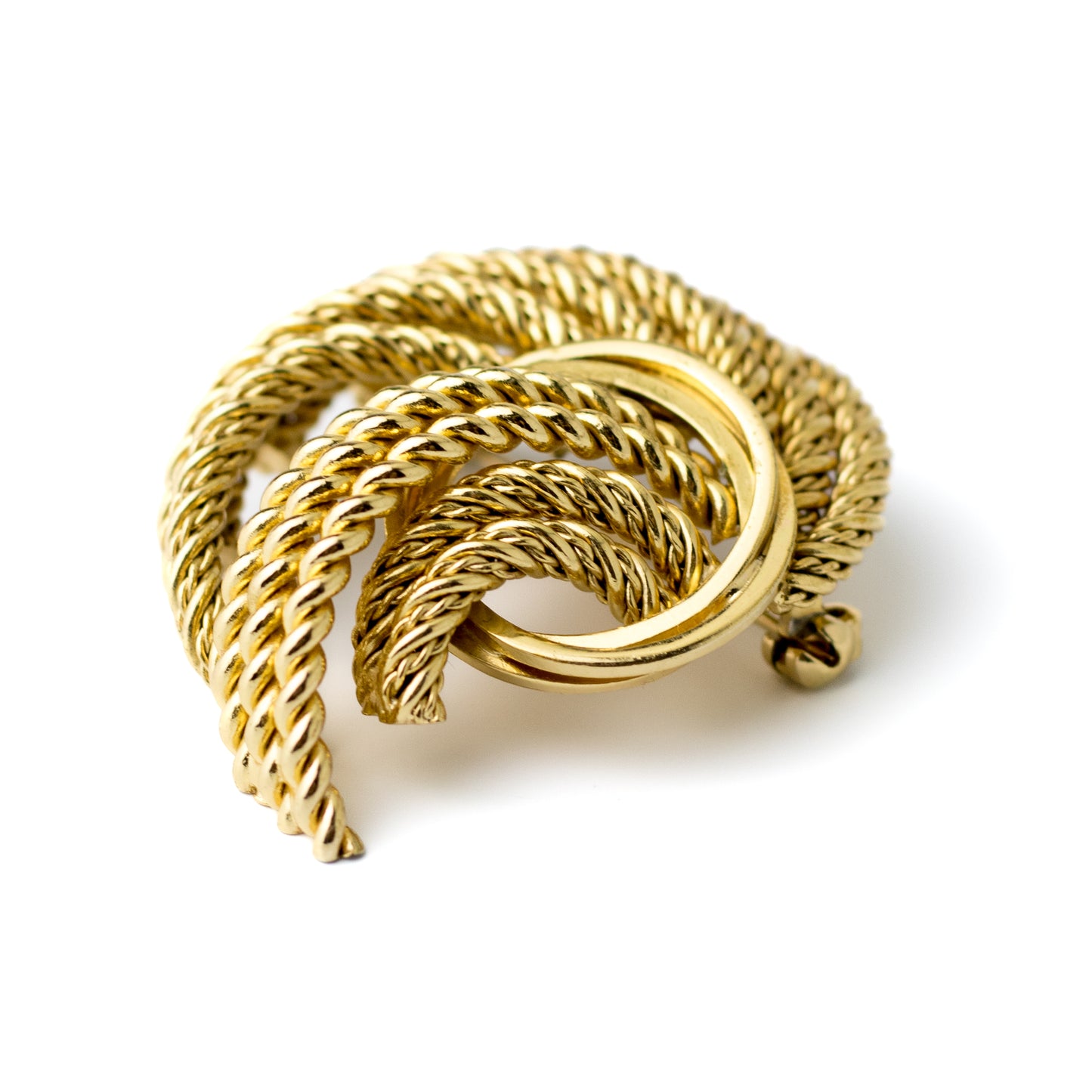 Henkel and Grosse for Dior 1968 Abstract Knot Vintage Brooch