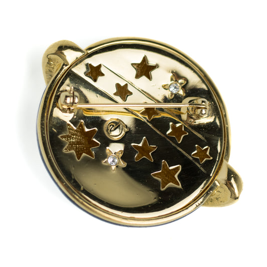 Swarovski Vintage Celestial Jewelry Set of Brooch and Earrings