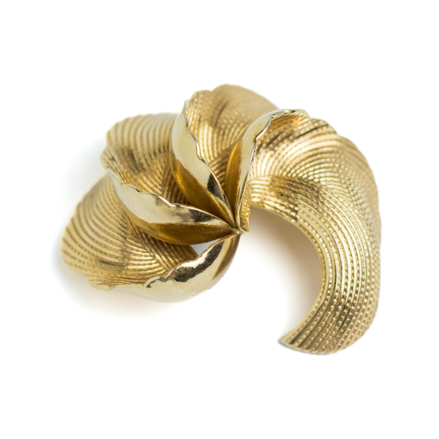 Henkel & Grosse for Dior 1962 Vintage Swirl Brooch