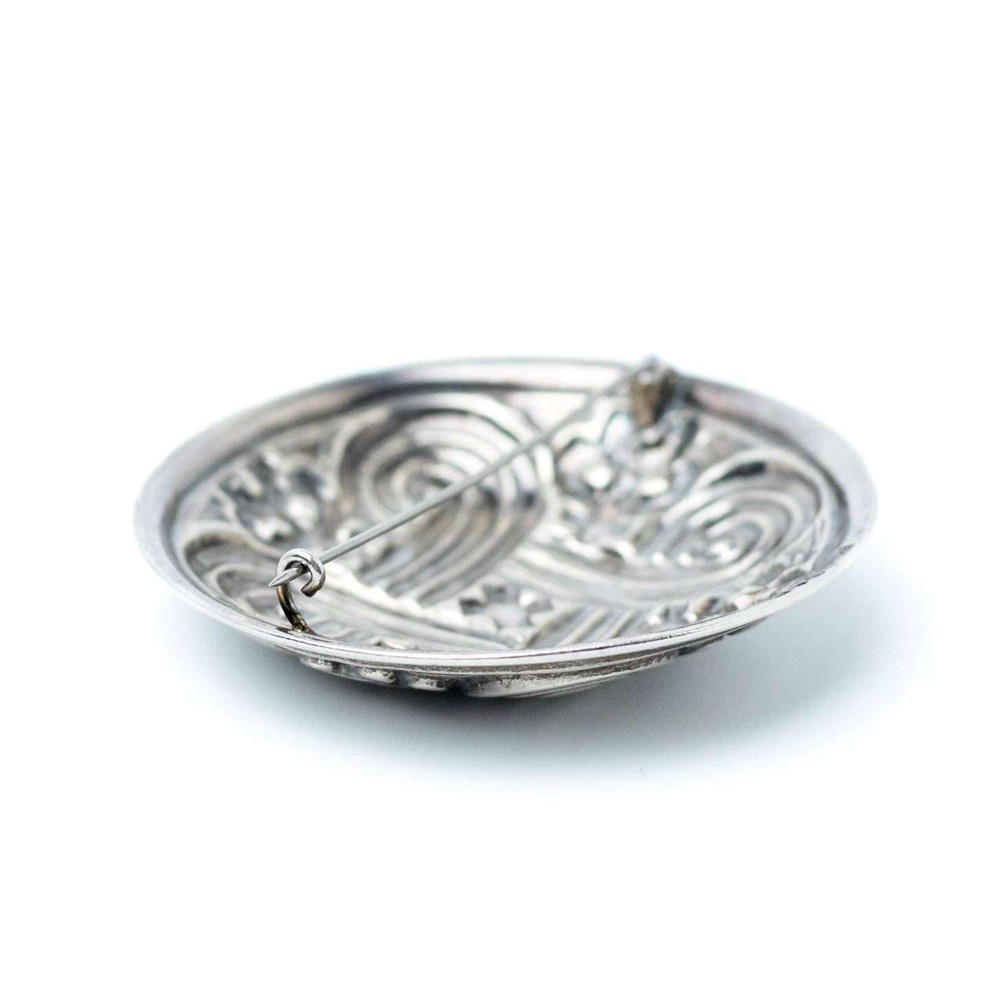 Kalevala Koru Silver Brooch with Saint John’s Arms Motif - Hannunvaakuna