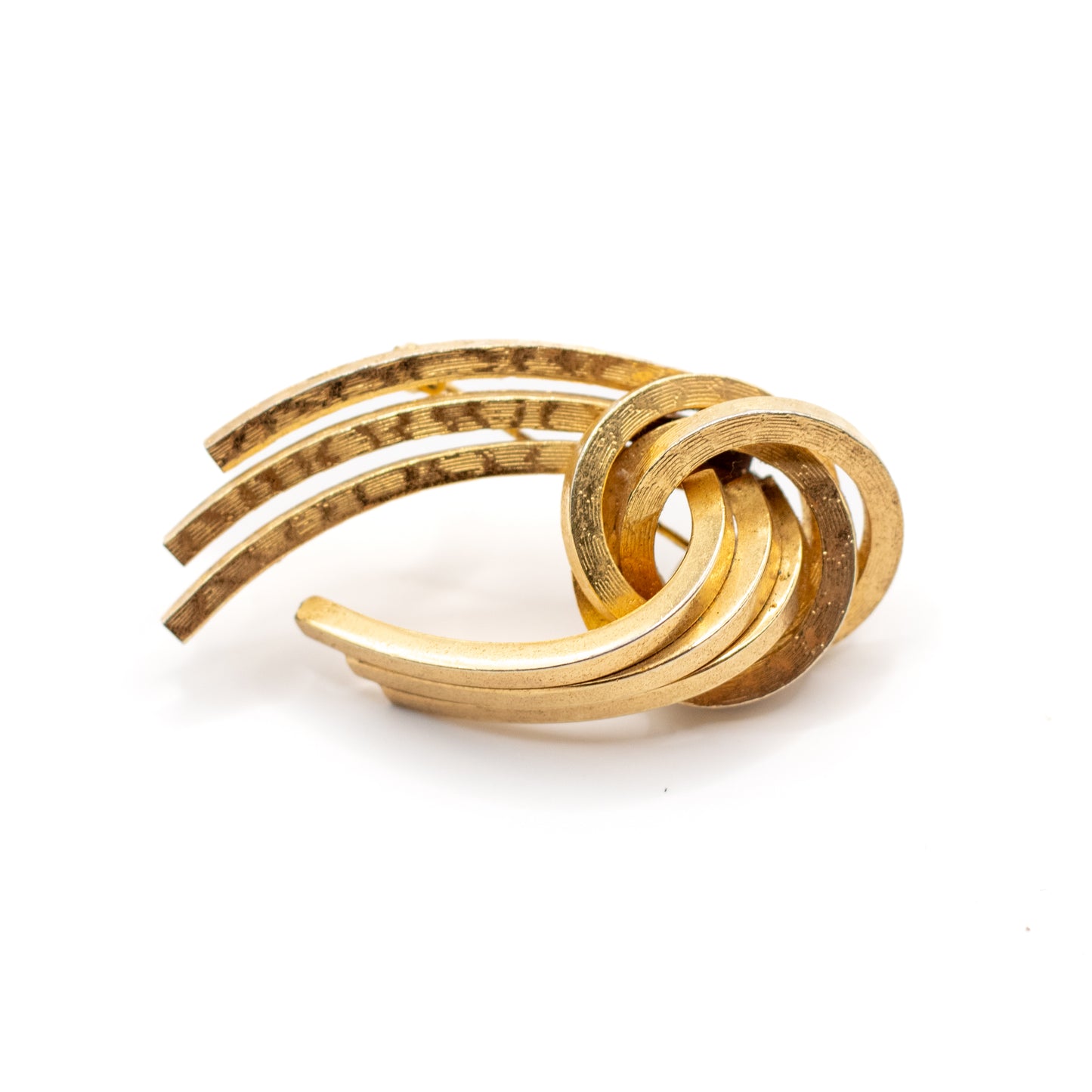 1950er Henkel & Grosse für Dior Goldener Knoten Brosche