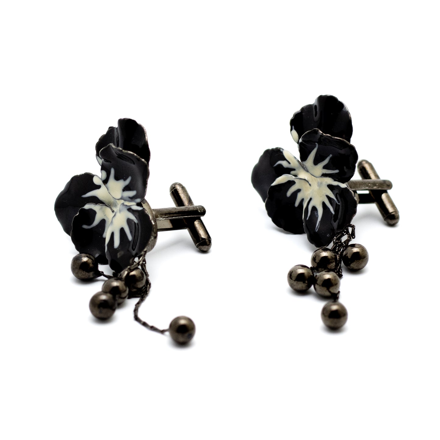 Anne Fontaine Orchid Vintage Cufflinks