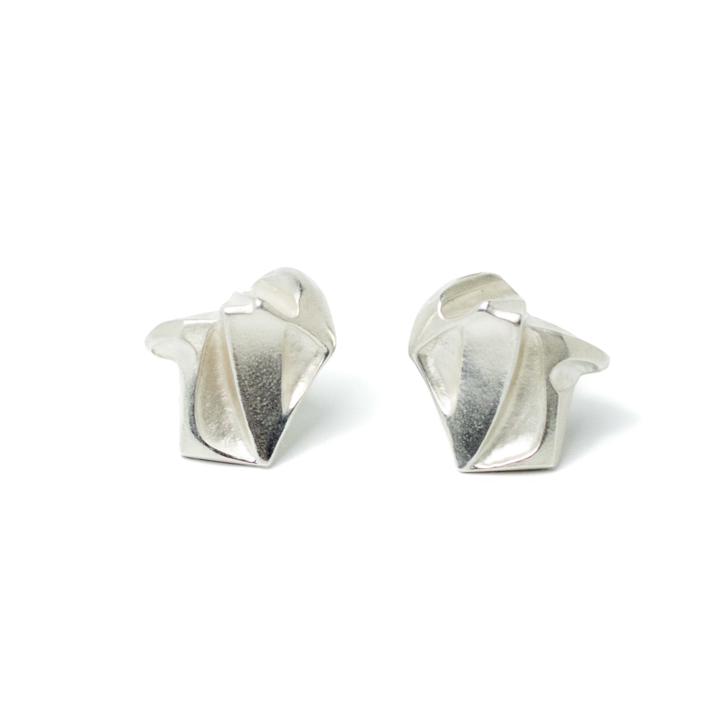 Lapponia Nastassia Sterling Silver Stud Earrings by Björn Weckström