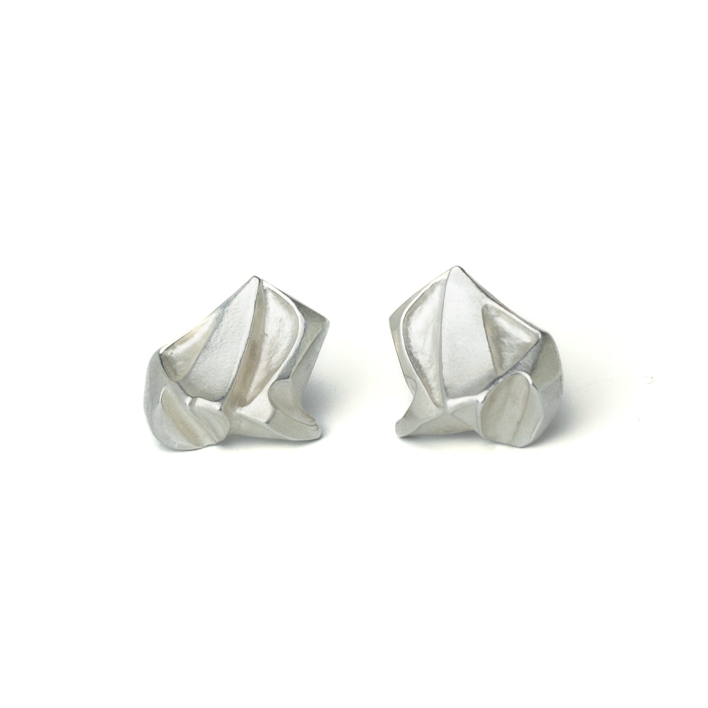Lapponia Nastassia Sterling Silver Stud Earrings by Björn Weckström