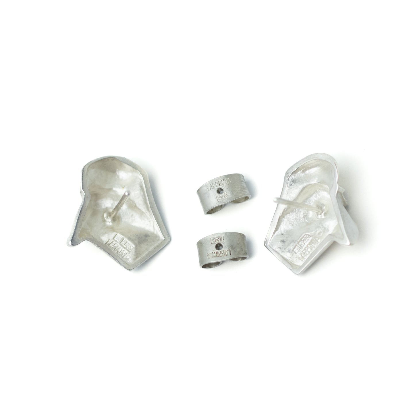 Lapponia Nastassia Sterling Silver Stud Earrings by Björn Weckström