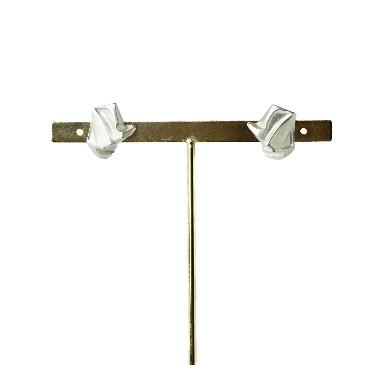 Lapponia Nastassia Sterling Silver Stud Earrings by Björn Weckström