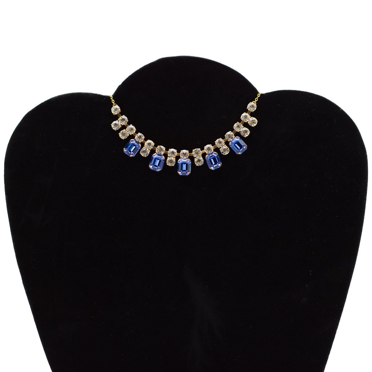 Schoffel & Co. Austrian Crystal Vintage Necklace