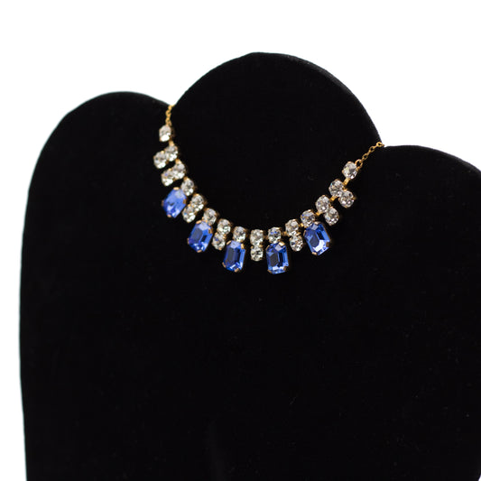 Schoffel & Co. Austrian Crystal Vintage Necklace