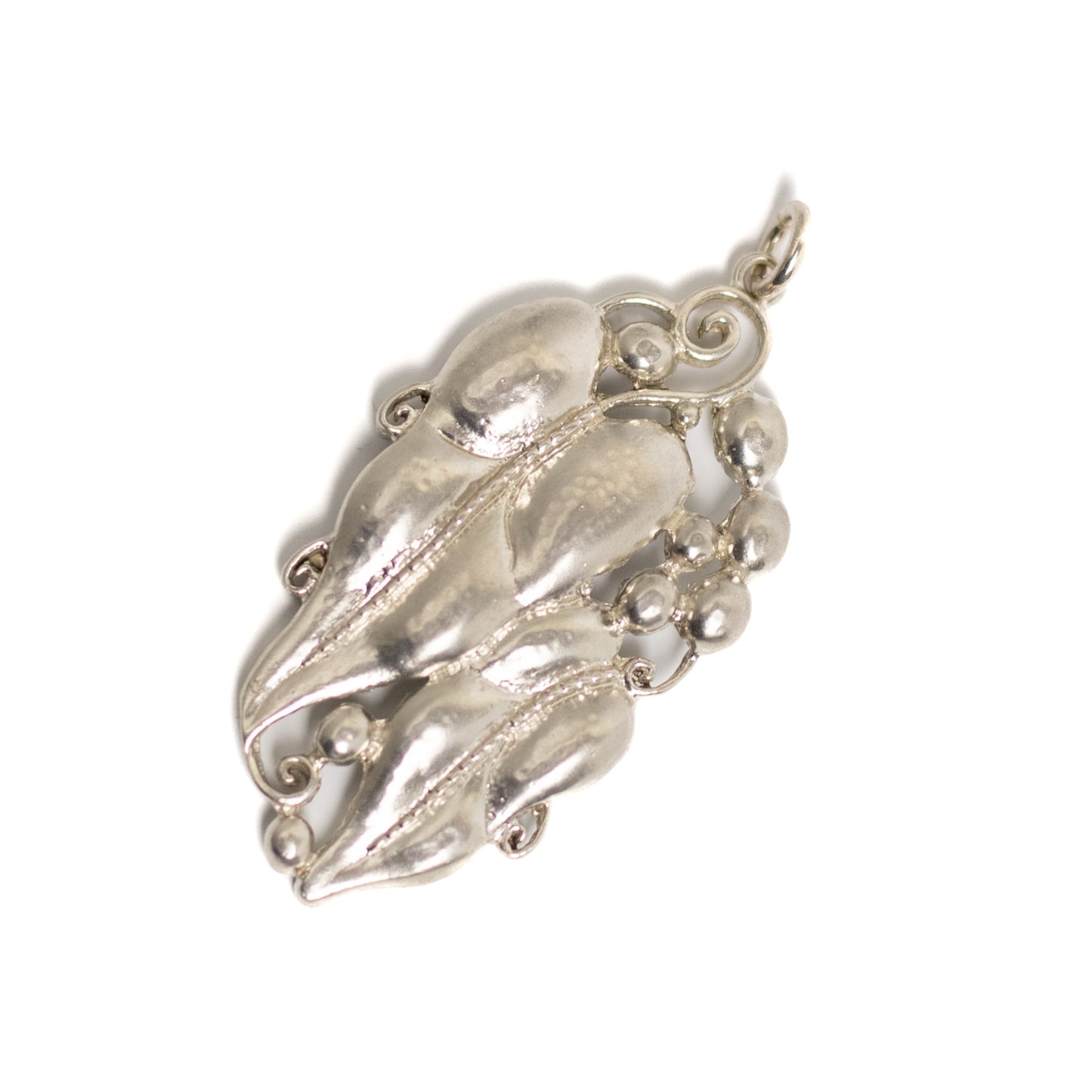 Art Nouveau Antique Silver Pendant by Karl Karst, Germany