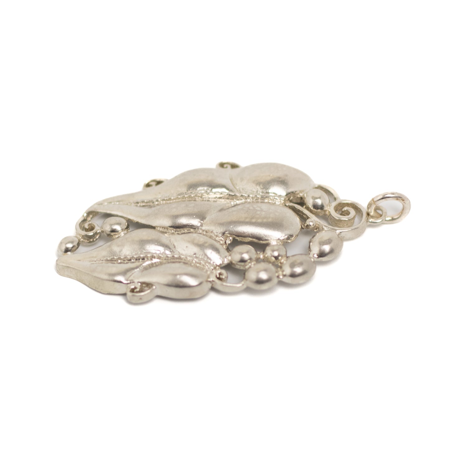 Art Nouveau Antique Silver Pendant by Karl Karst, Germany