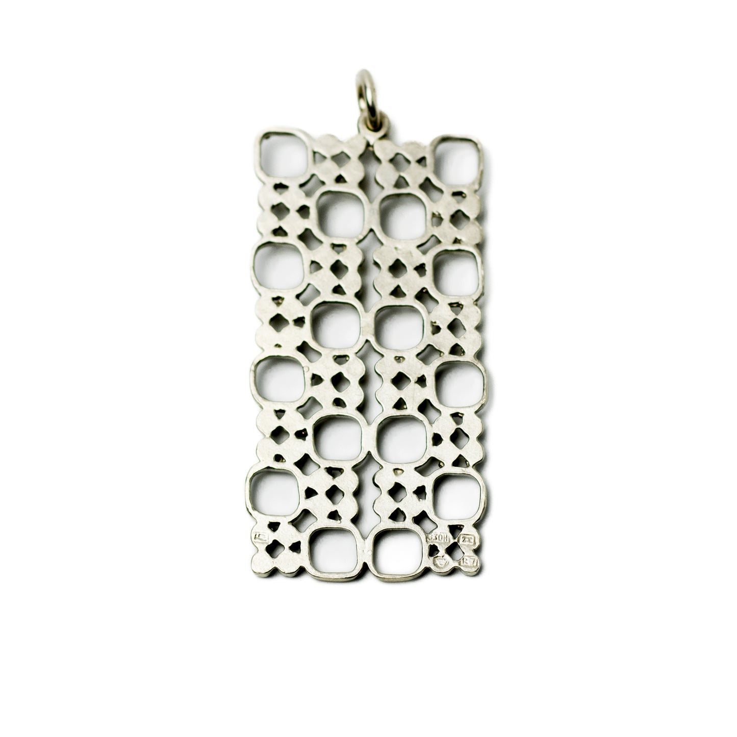 Jorma Laine Vintage Finnish Modernist Silver Pendant