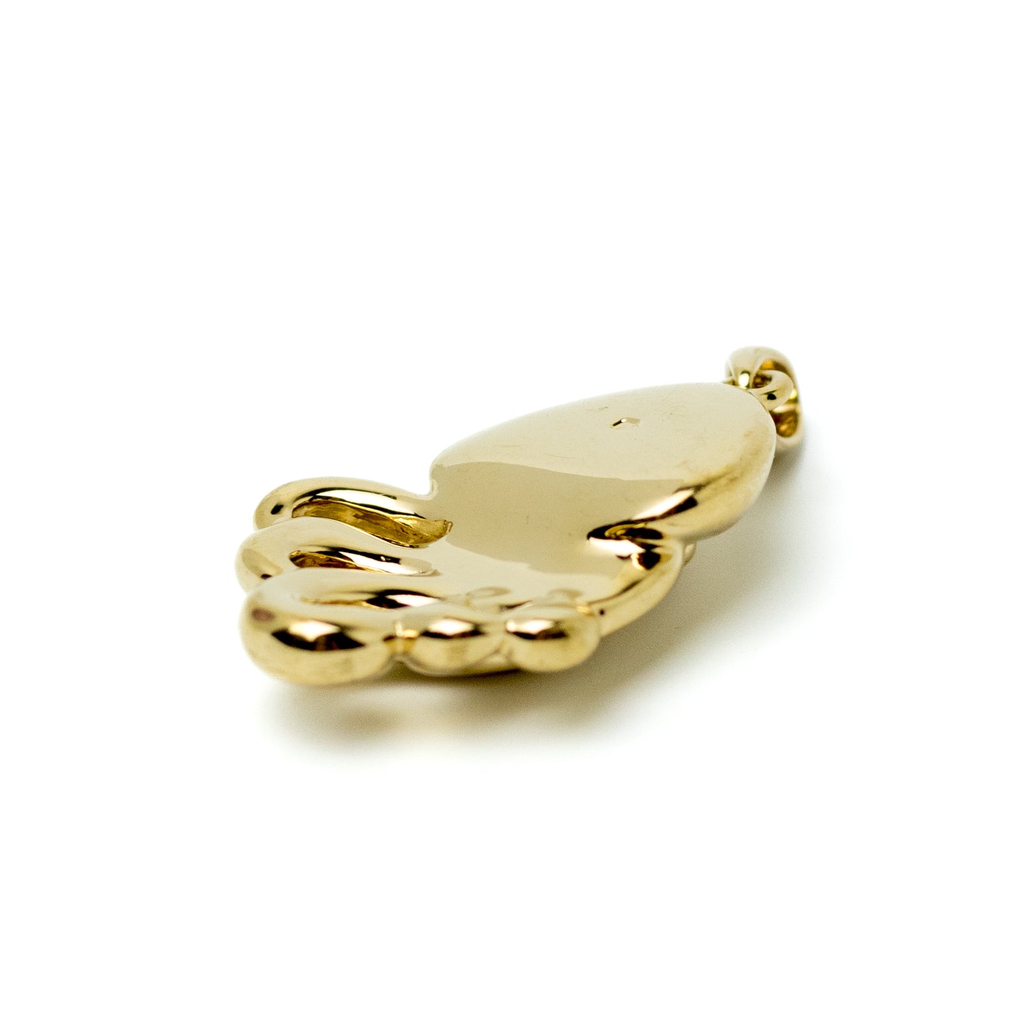 Pierre Lang Gold-Tone Octopus Vintage Pendant with Crystal Eyes