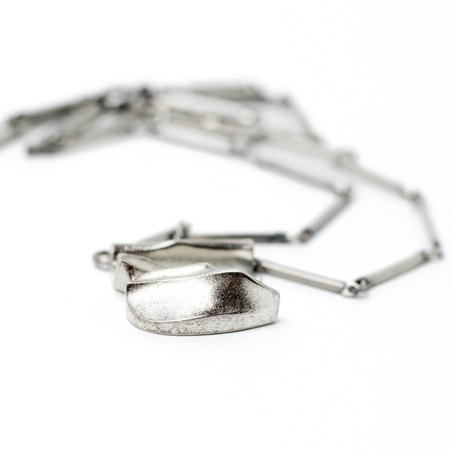 Lapponia Cumulus Sterling Silver Pendant Necklace by Björn Weckström 1987