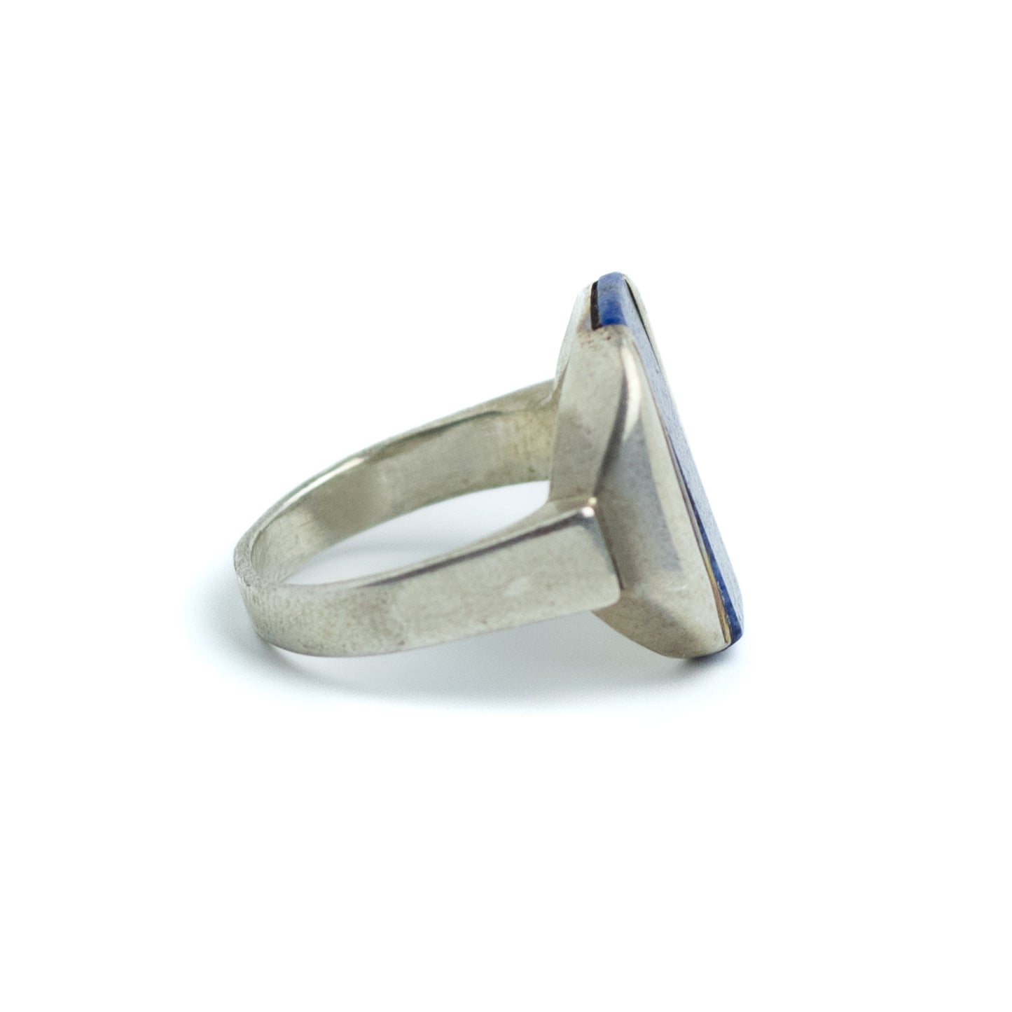 Theodor Fahrner 1930s Art Deco Silver Ring with Lapis Lazuli
