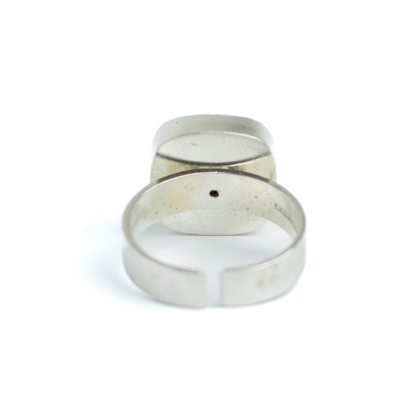 Kupittaan Kulta vintage Bague en argent moderniste finlandais avec spectrolite