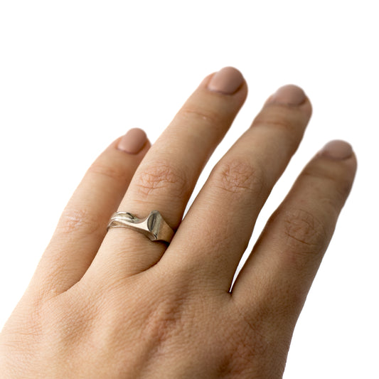 Lapponia Pluto Silver Ring by Björn Weckström
