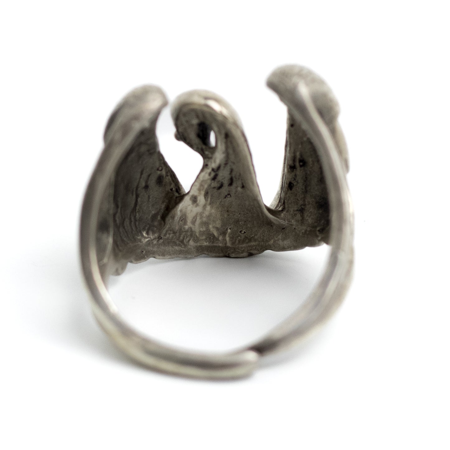 Vintage Sterling Silver Swan Ring