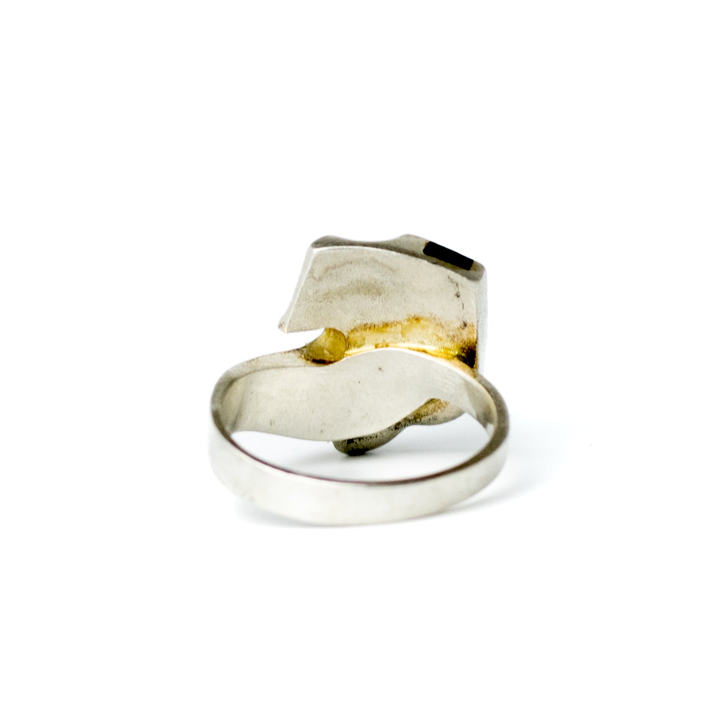 Lapponia Zoltan Popovits Sterling Silver and Ebony Vintage Ring