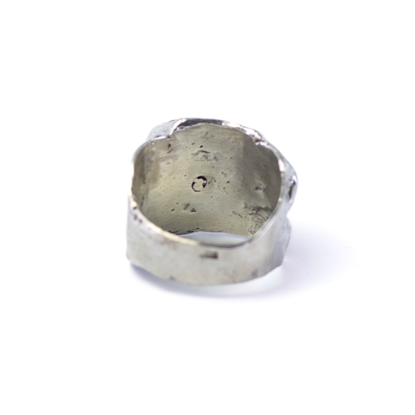 Monika & Burkhard OLY Vintage Brutalist Pearl Statement Ring