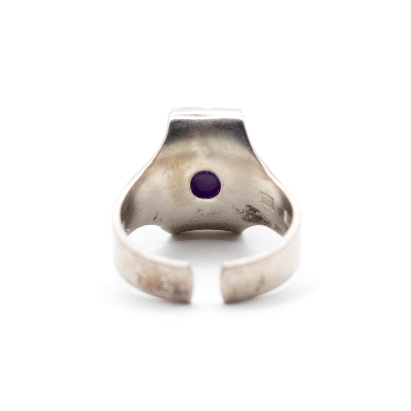 Kultaseppa Salovaara Vintage Sterling Silver Amethyst Ring