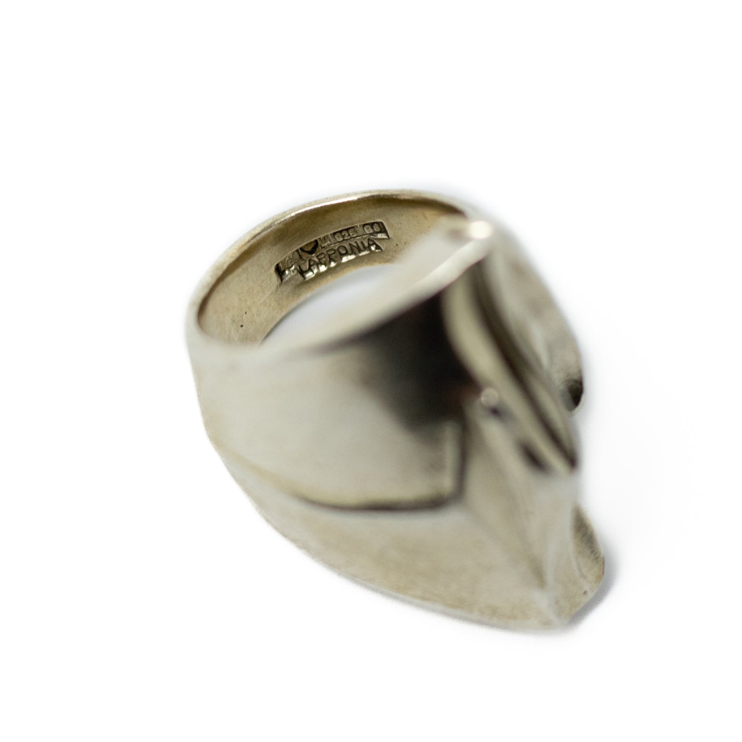 Lapponia Björn Weckström "Erosion" Vintage Silver Ring