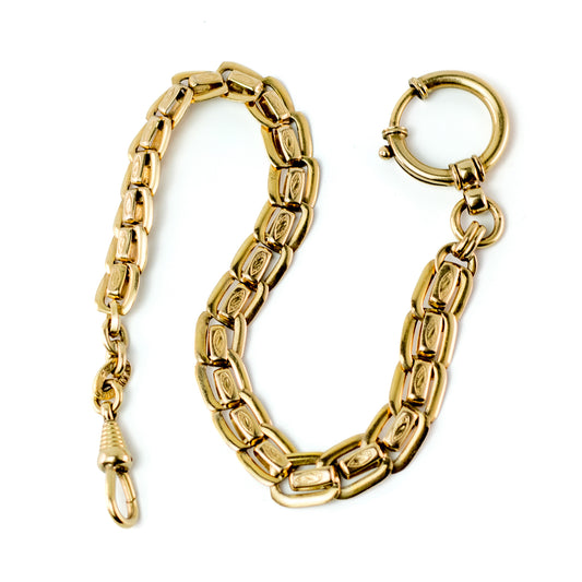 Antique Charnier SP Watch Chain With Subtle Ornament