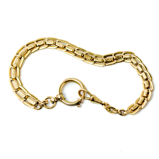 Antique Charnier SP Watch Chain With Subtle Ornament