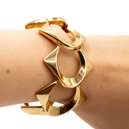 1970er Jahre Henkel & Grosse für Dior Vintage Statement Armband