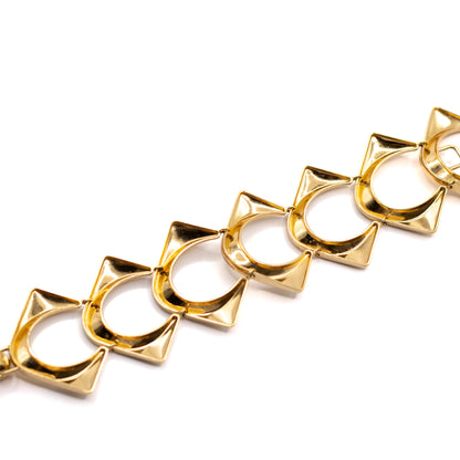 1970er Jahre Henkel & Grosse für Dior Vintage Statement Armband