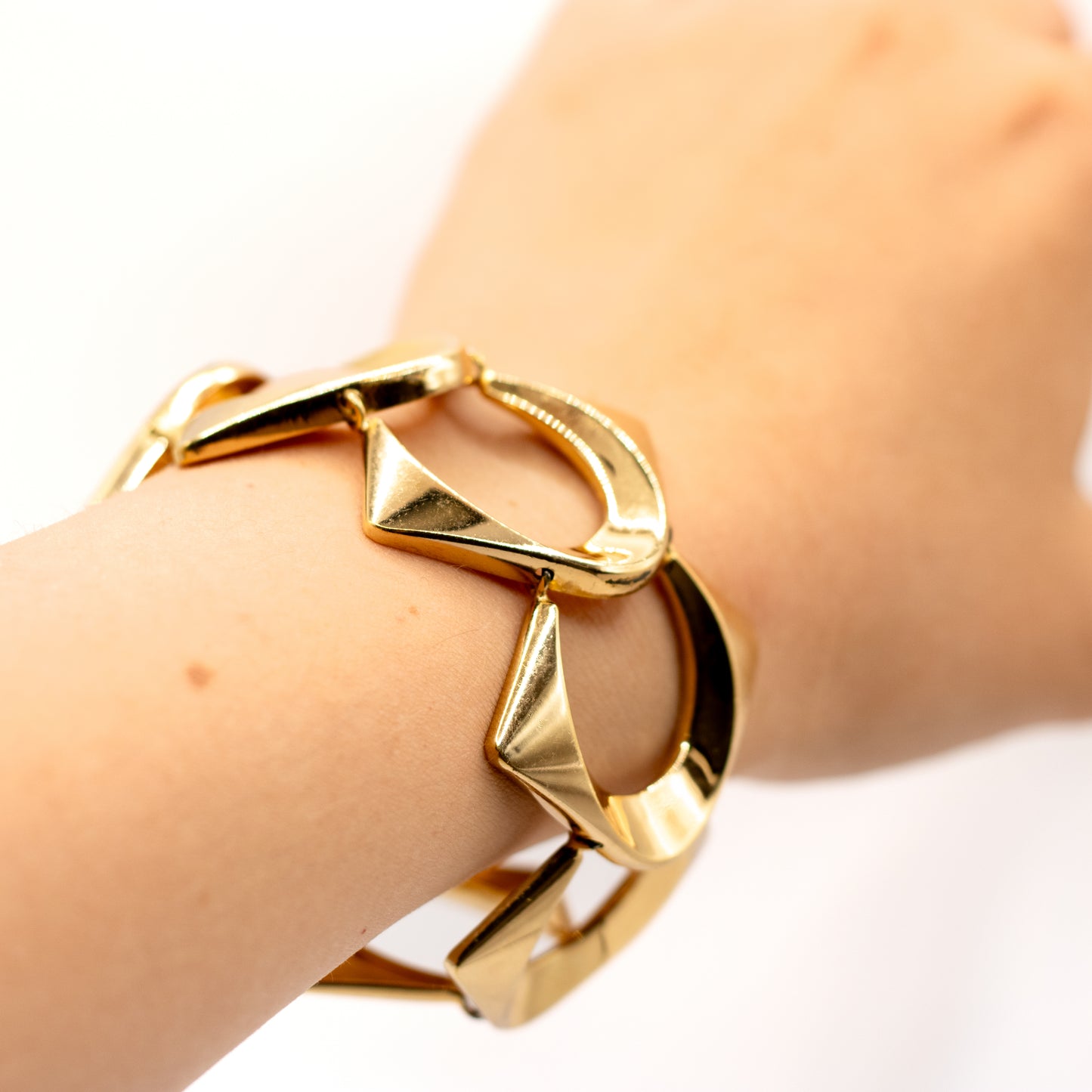1970er Jahre Henkel & Grosse für Dior Vintage Statement Armband