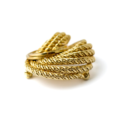 Henkel and Grosse for Dior 1968 Abstract Knot Vintage Brooch