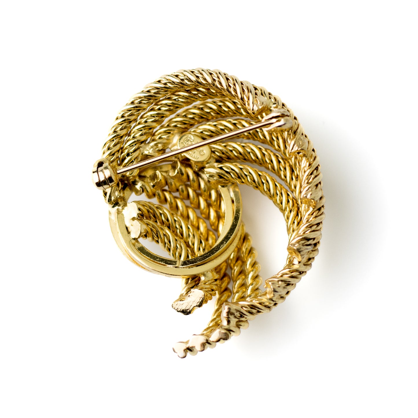 Henkel and Grosse for Dior 1968 Abstract Knot Vintage Brooch