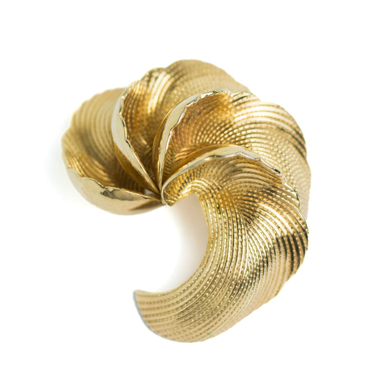 Henkel & Grosse for Dior 1962 Vintage Swirl Brooch
