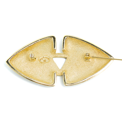 Guy Laroche Vintage Enamel Bow Brooch