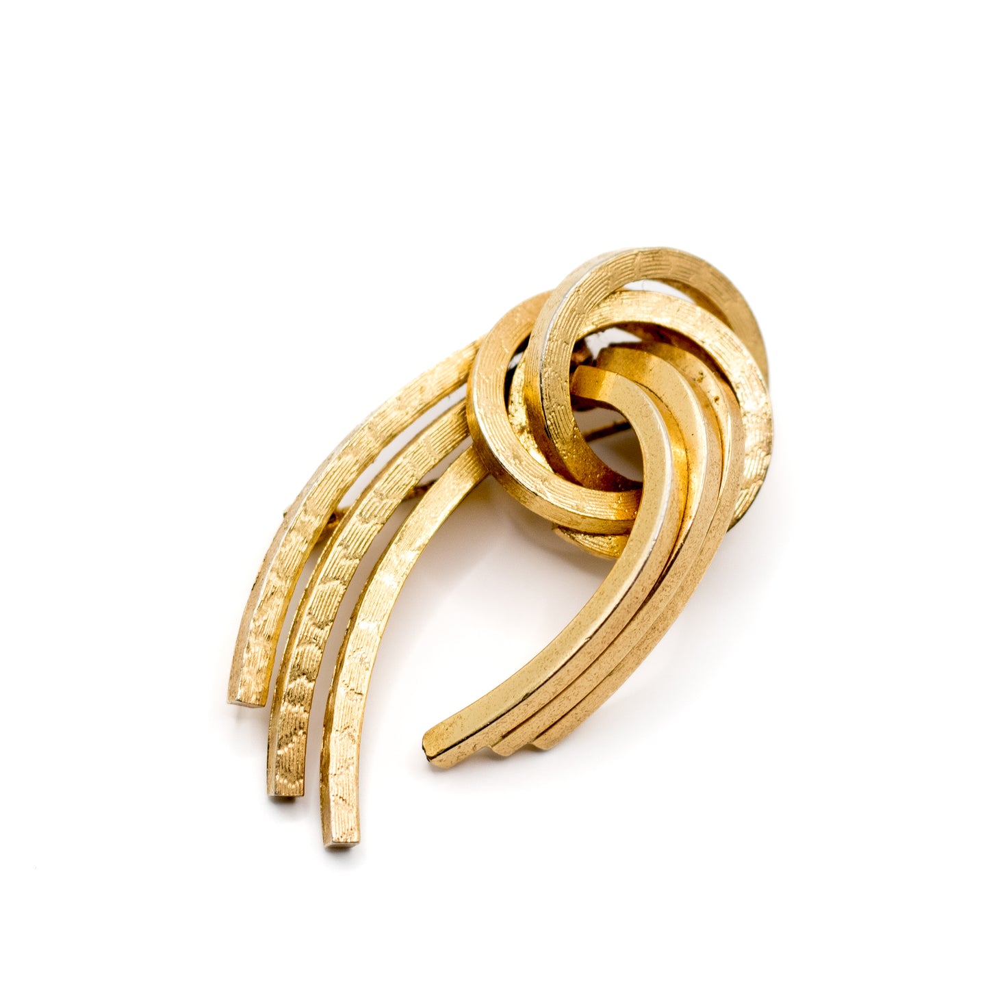 1950er Henkel & Grosse für Dior Goldener Knoten Brosche