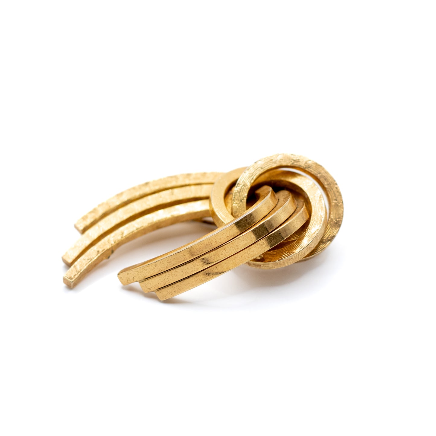 1950er Henkel & Grosse für Dior Goldener Knoten Brosche
