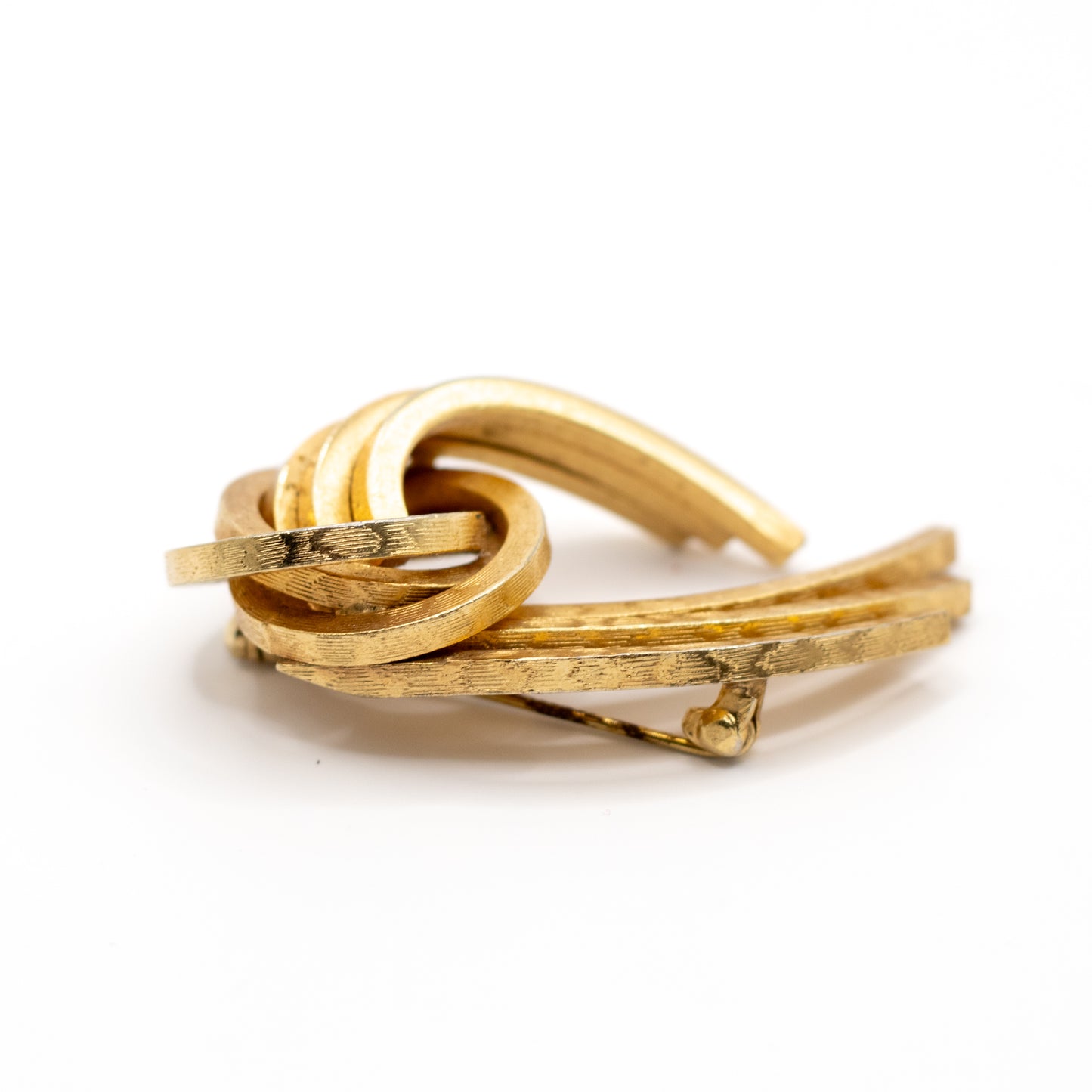 1950er Henkel & Grosse für Dior Goldener Knoten Brosche