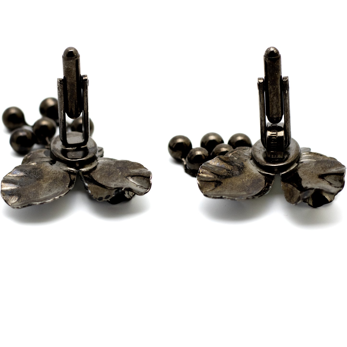 Anne Fontaine Orchid  Vintage Cufflinks