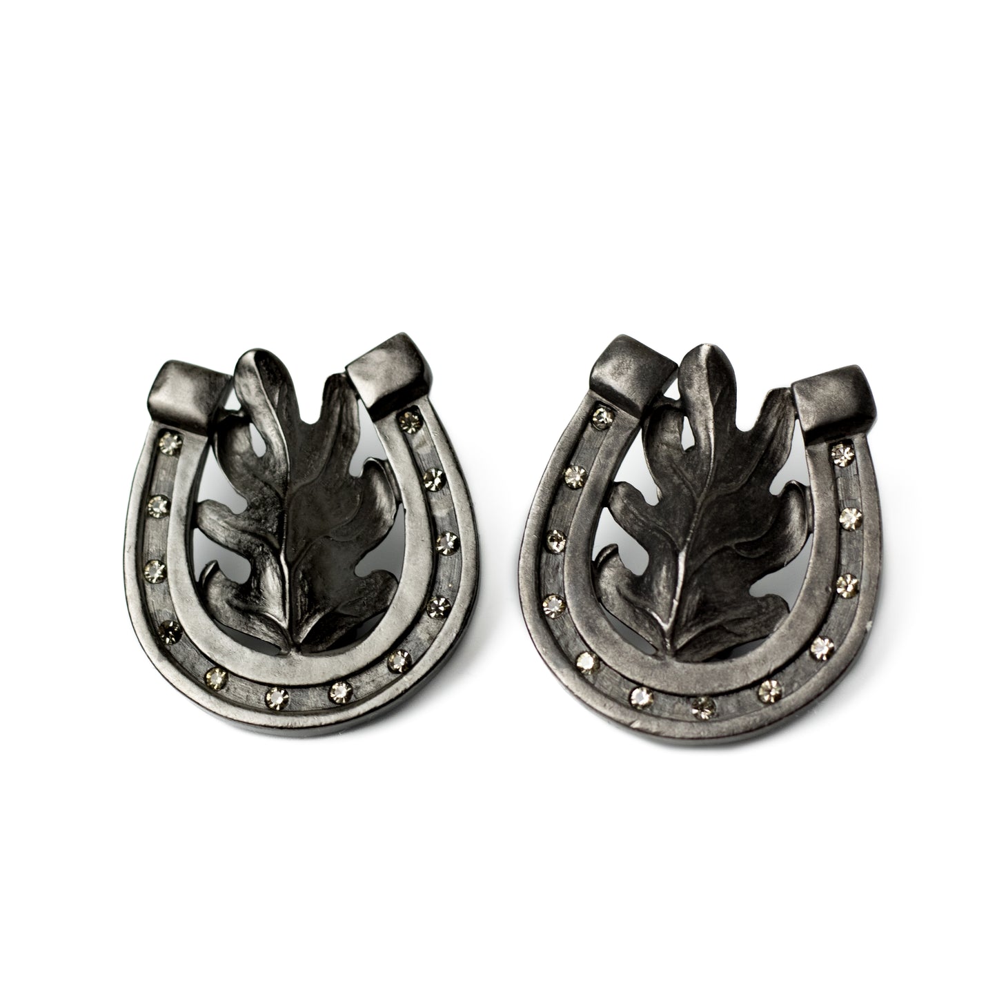 Karl Lagerfeld Horseshoe Statement Clip-on Earrings