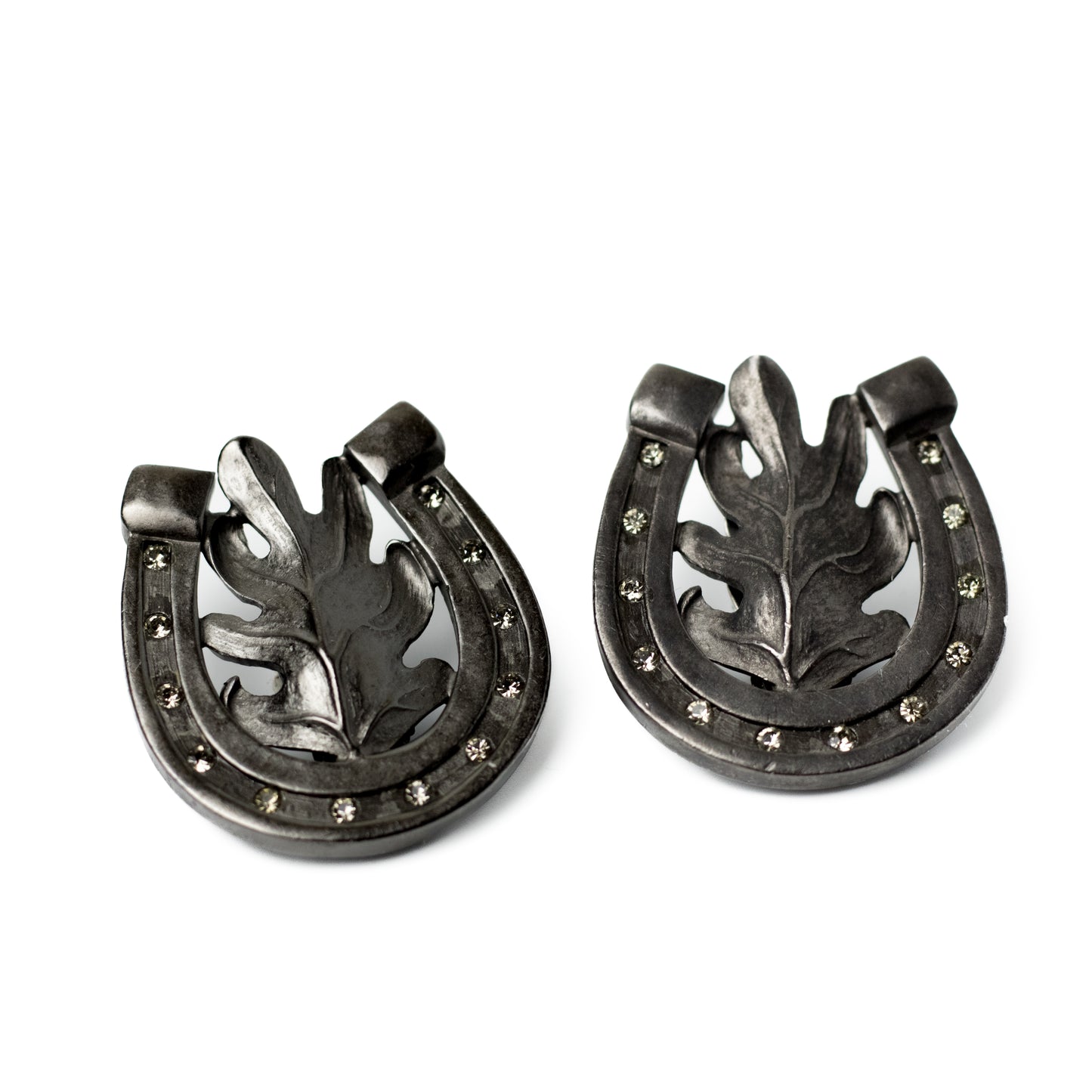 Karl Lagerfeld Horseshoe Statement Clip-on Earrings