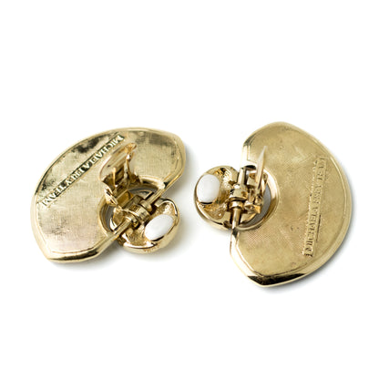 Michaela Frey Team Freywille Vintage Enamel Clip-On Earrings with Heart Motif