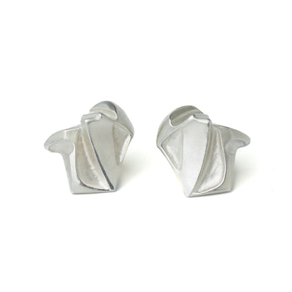 Lapponia Nastassia Sterling Silver Stud Earrings by Björn Weckström