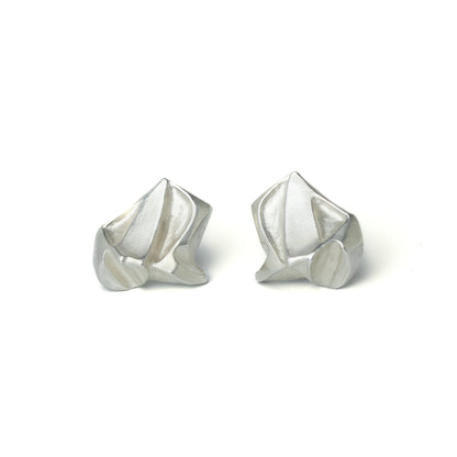 Lapponia Nastassia Sterling Silver Stud Earrings by Björn Weckström