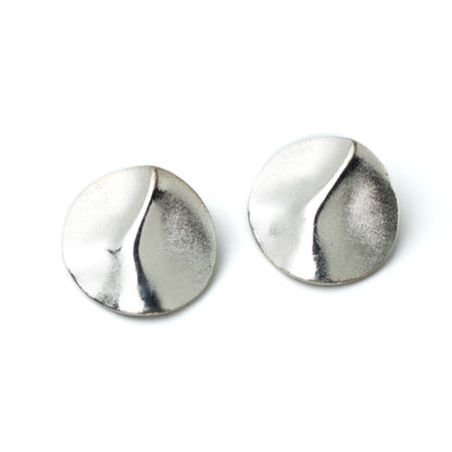 Lapponia “Savannah” Vintage Sterling Silver Clip-On Earrings by Björn Weckström