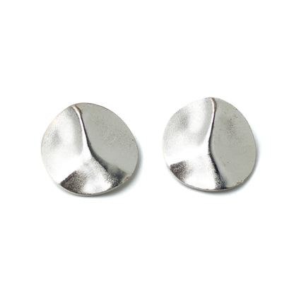 Lapponia “Savannah” Vintage Sterling Silver Clip-On Earrings by Björn Weckström
