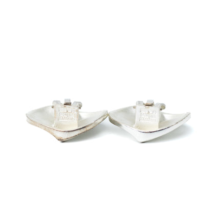 Lapponia “Savannah” Vintage Sterling Silver Clip-On Earrings by Björn Weckström