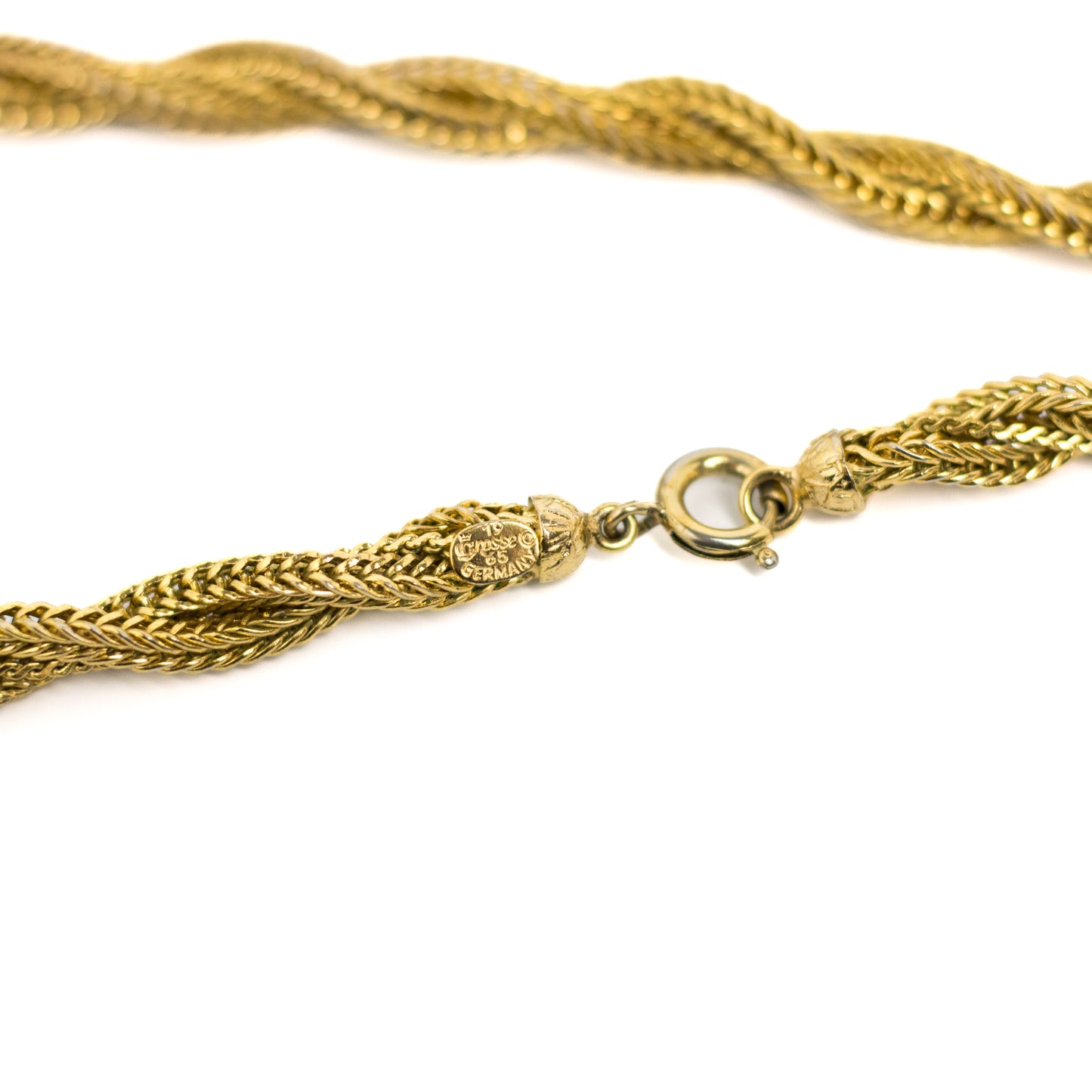 Henkel & Grosse Golden Rope Chain Necklace